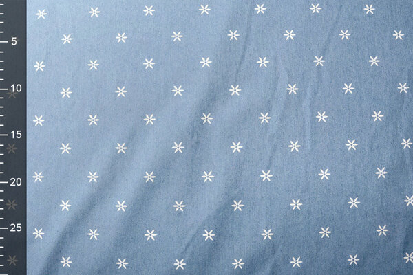 Printed Jeans Puck Light Blue