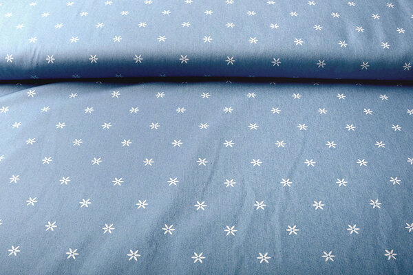 Bedrukte Jeans Puck Licht Blauw Bedrukte Jeans Puck Licht Blauw