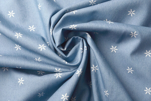 Printed Jeans Puck Light Blue