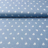 Bedruckte Jeans Marlijn Hellblau Bedruckte Jeans Marlijn Hellblau
