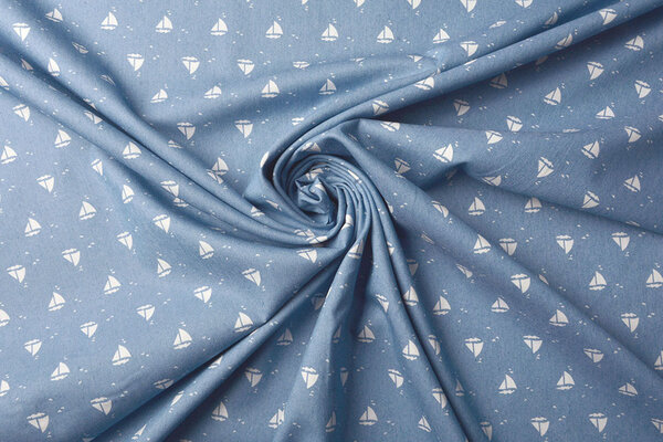 Bedrukte Jeans Marlijn Licht Blauw Bedrukte Jeans Marlijn Licht Blauw