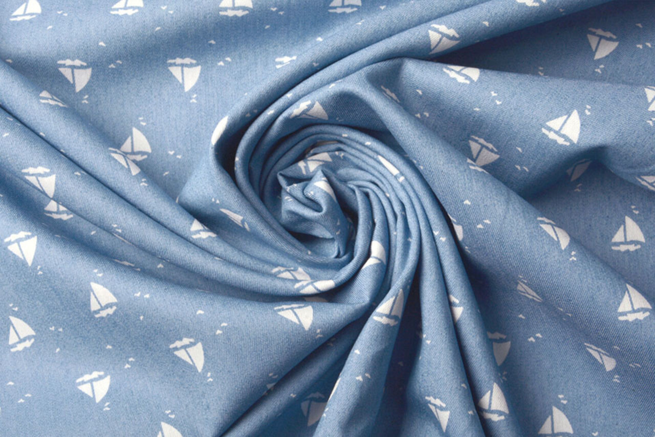 Printed Jeans Marlijn Light Blue Printed Jeans Marlijn Light Blue