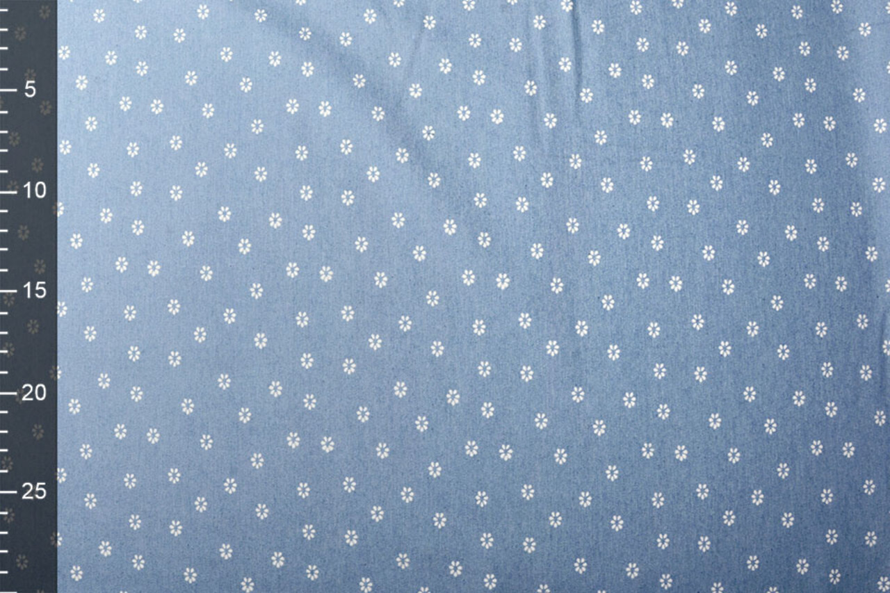 Bedrukte Jeans Margarita Licht Blauw Bedrukte Jeans Margarita Licht Blauw