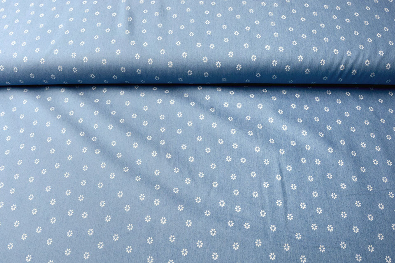 Bedrukte Jeans Margarita Licht Blauw Bedrukte Jeans Margarita Licht Blauw