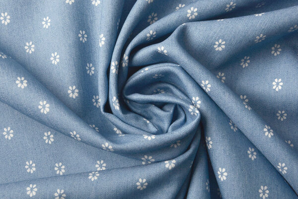 Bedrukte Jeans Margarita Licht Blauw Bedrukte Jeans Margarita Licht Blauw