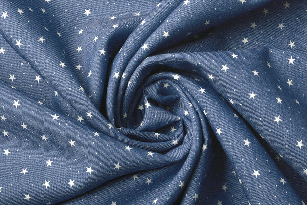 Printed Jeans Stars Medium Blue