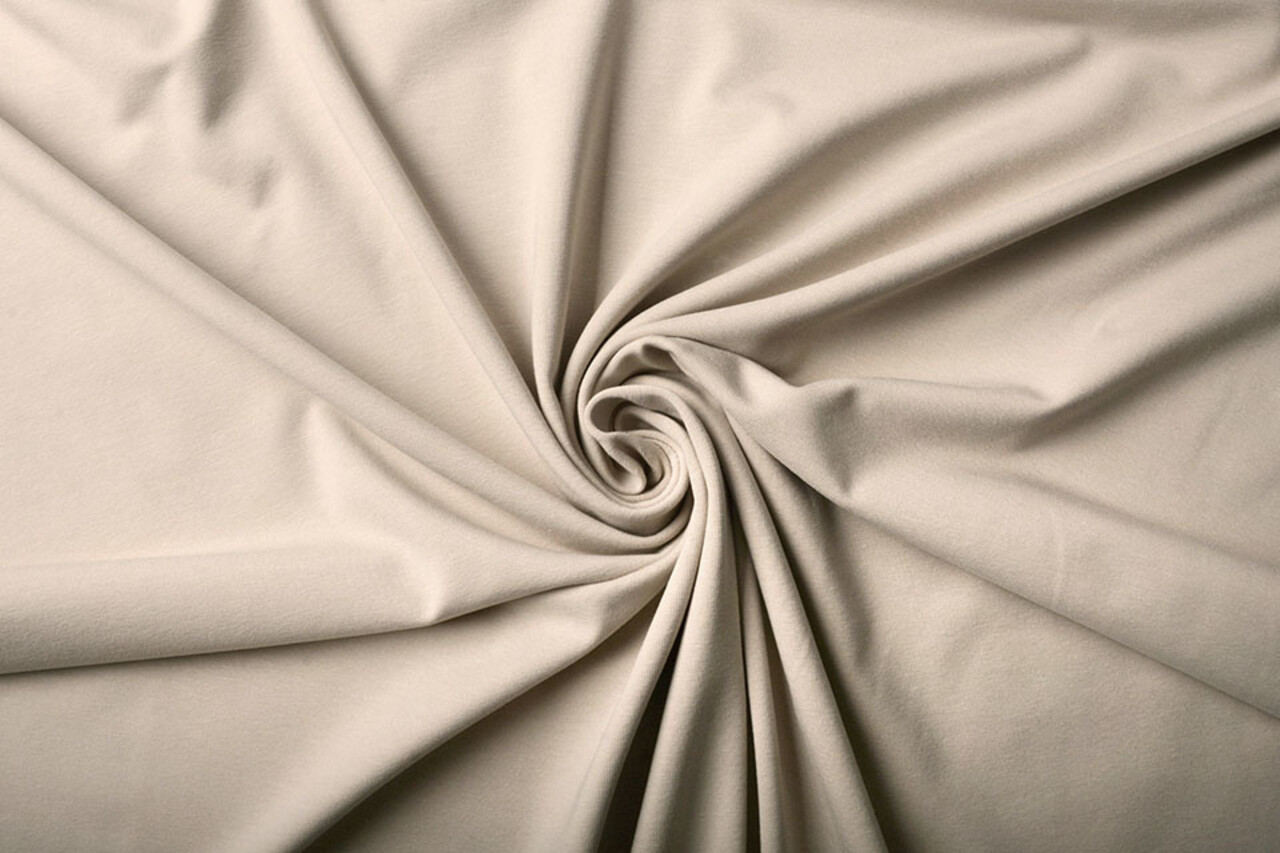 Oeko-Tex® Jersey de Algodón Beige Oeko-Tex® Jersey de Algodón Beige
