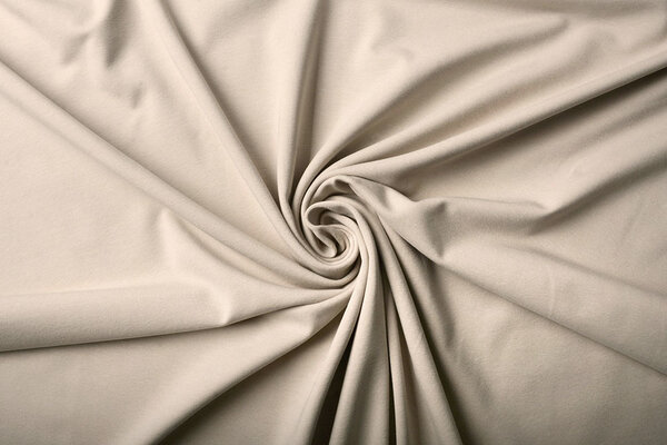 Oeko-Tex®  Baumwolljersey Beige