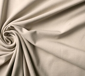 Oeko-Tex® Jersey Coton Beige Oeko-Tex® Jersey Coton Beige