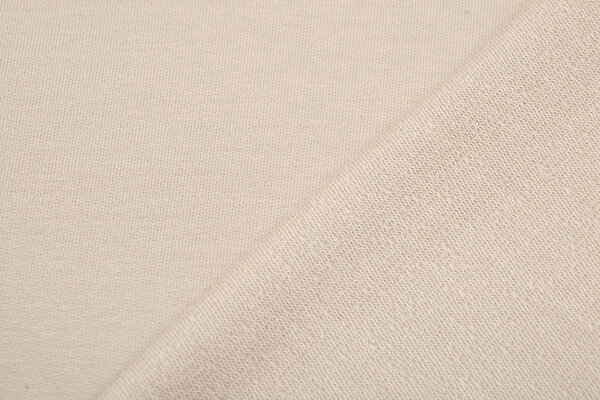 Oeko-Tex®  French Terry Licht Beige