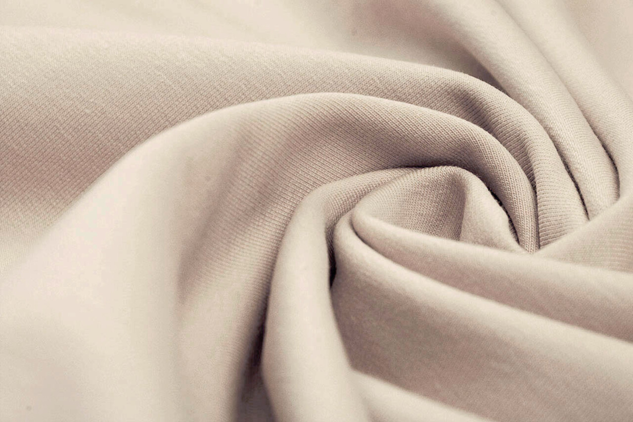 Oeko-Tex®  French Terry Licht Beige