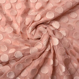 Fina Tul Puntos Rosa Empolvado Fina Tul Puntos Rosa Empolvado