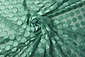Fine Tulle Dots Dark Mint Green