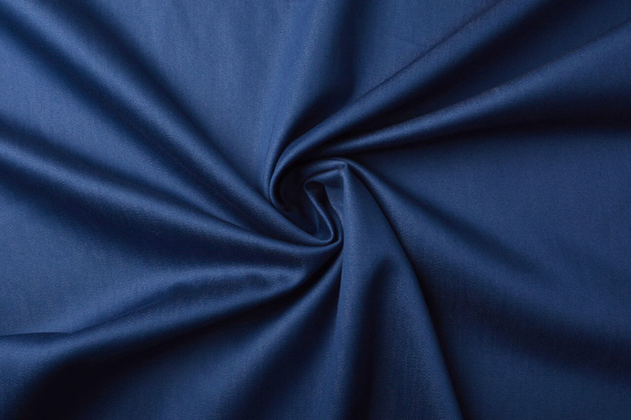 Stretch Denim Mittelblau