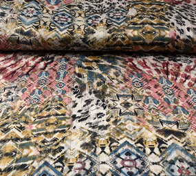 Mousseline Satin Lurex Banyu Multicolore 2 Mousseline Satin Lurex Banyu Multicolore 2