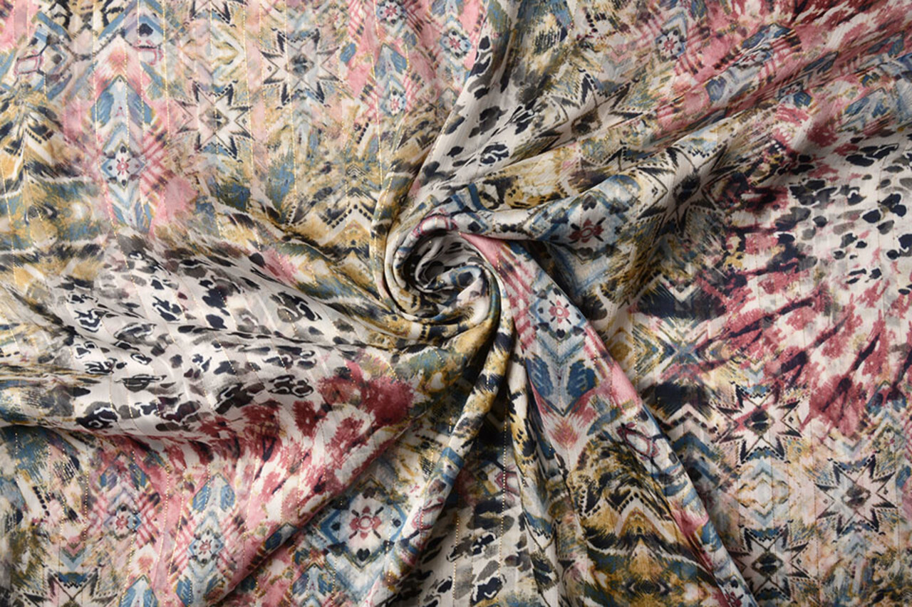 Chiffon Satin Lurex Banyu Multi 2 Chiffon Satin Lurex Banyu Multi 2