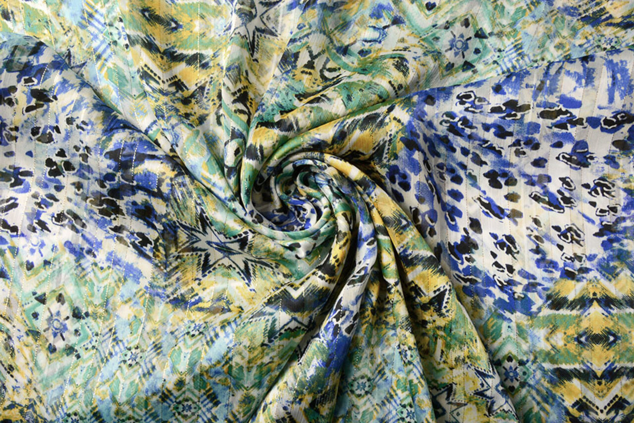 Chiffon Satin Lurex Banyu Multi 3 Chiffon Satin Lurex Banyu Multi 3