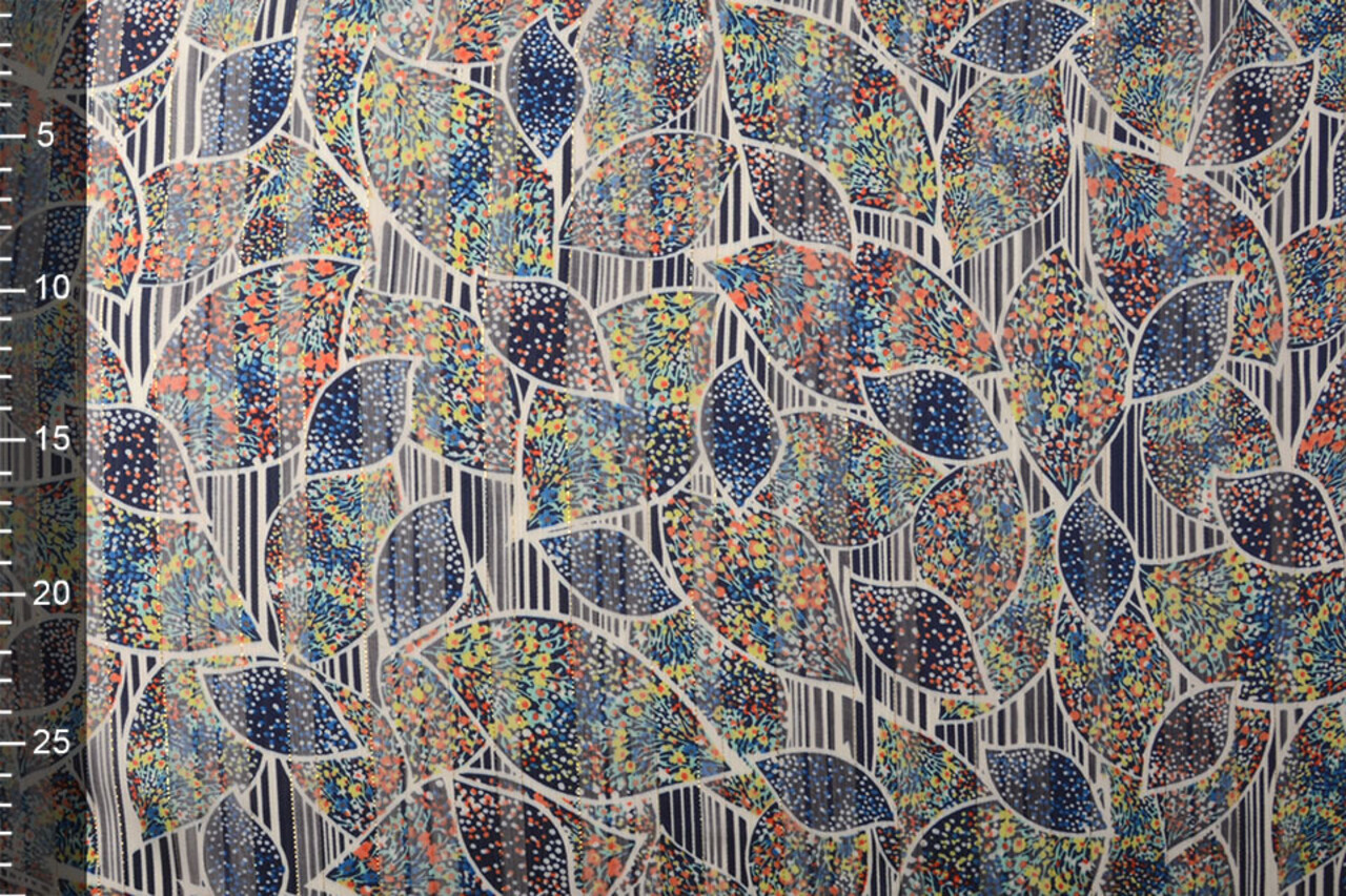 Chiffon Satin Lurex Matheba Multi 2
