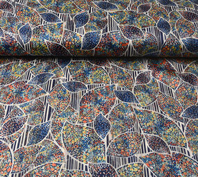 Mousseline Satin Lurex Matheba Multicolore 2 Mousseline Satin Lurex Matheba Multicolore 2
