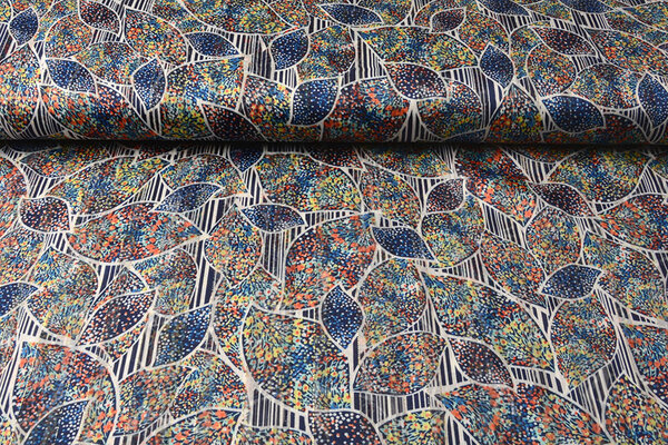 Mousseline Satin Lurex Matheba Multicolore 2 Mousseline Satin Lurex Matheba Multicolore 2