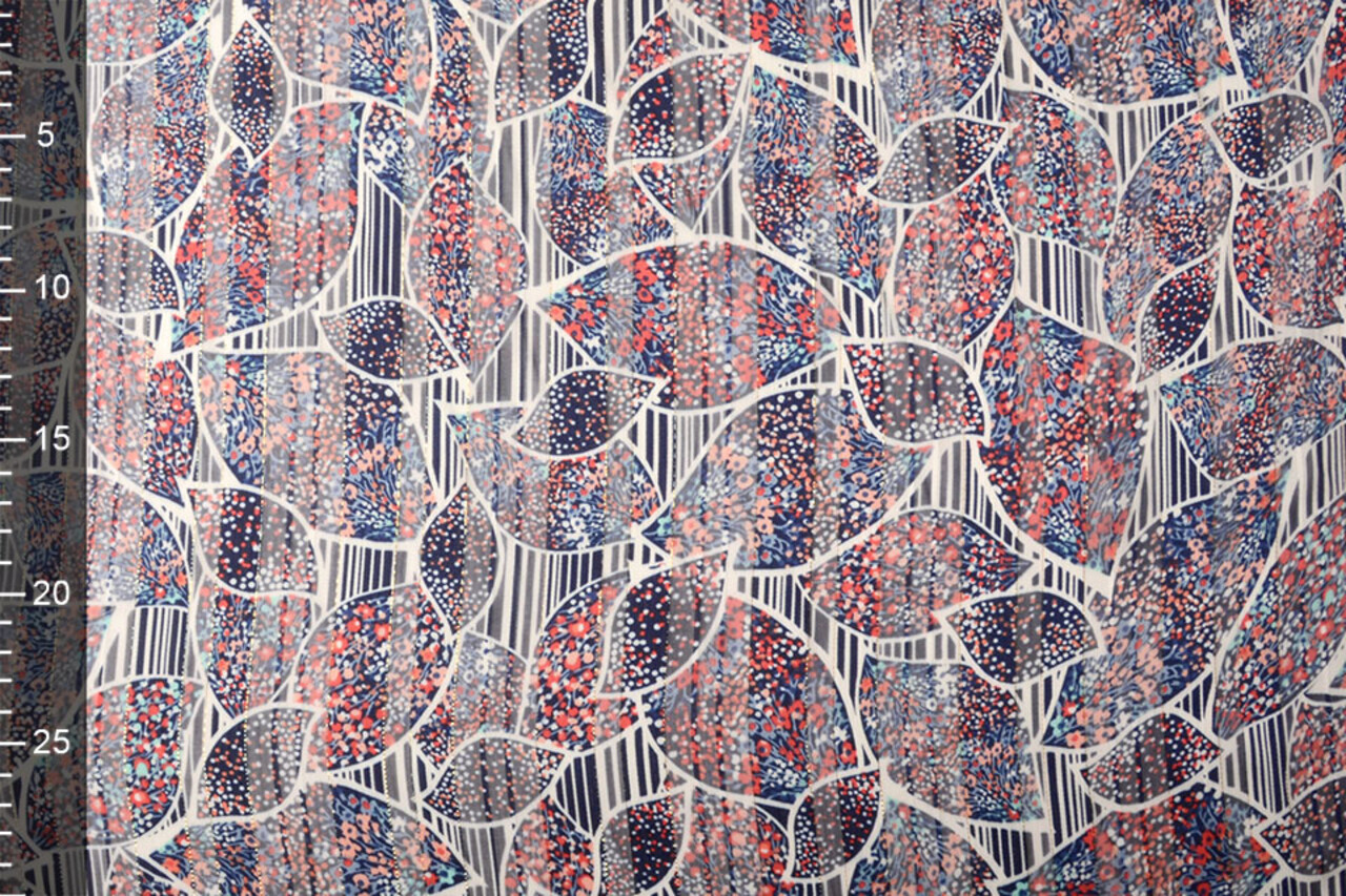 Mousseline Satin Lurex Matheba Multicolore 3