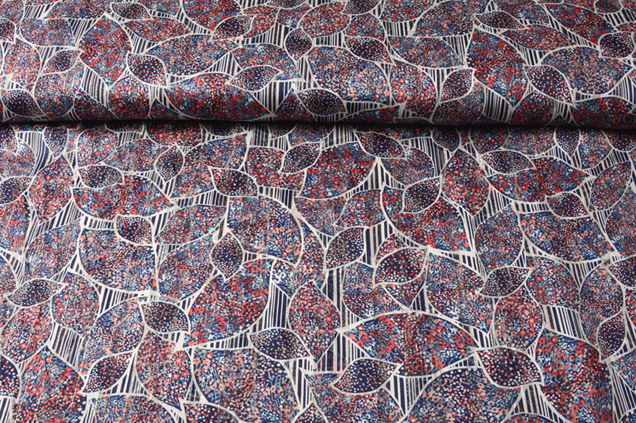 Mousseline Satin Lurex Matheba Multicolore 3