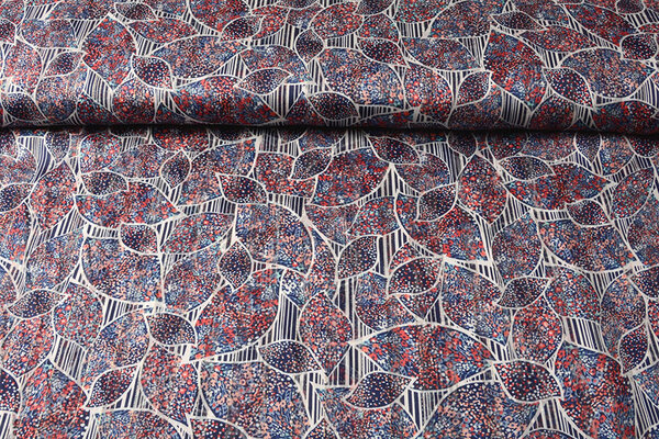 Mousseline Satin Lurex Matheba Multicolore 3
