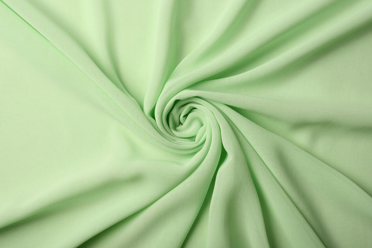 Hi Multi Chiffon Pastel Green Hi Multi Chiffon Pastel Green