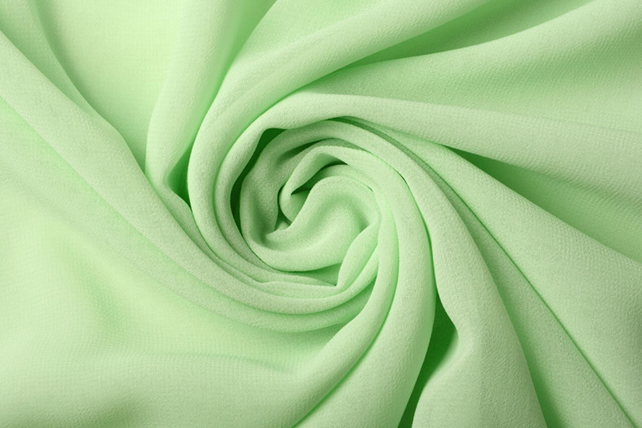 Hi Multi Chiffon Pastel Groen Hi Multi Chiffon Pastel Groen