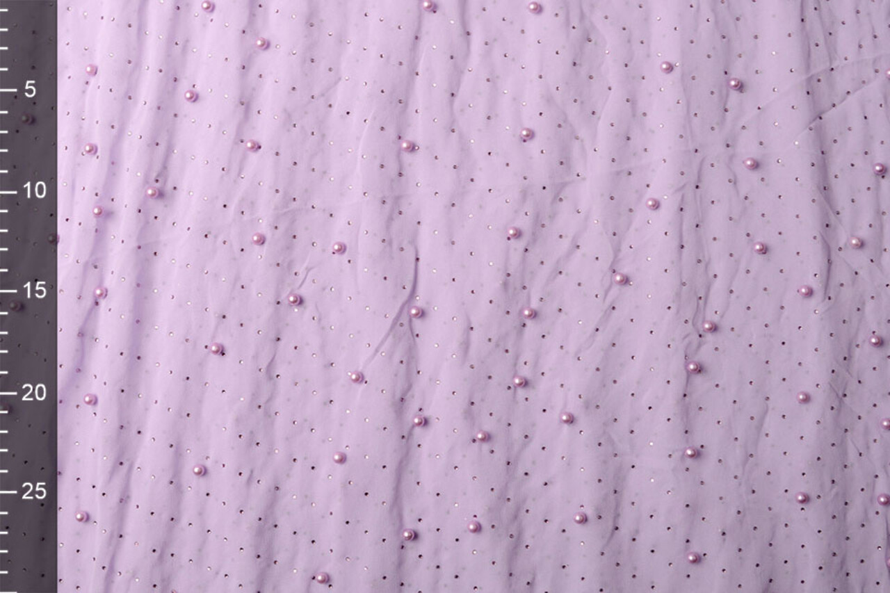 Hi Multi Chiffon Pearl Pastel Lilac