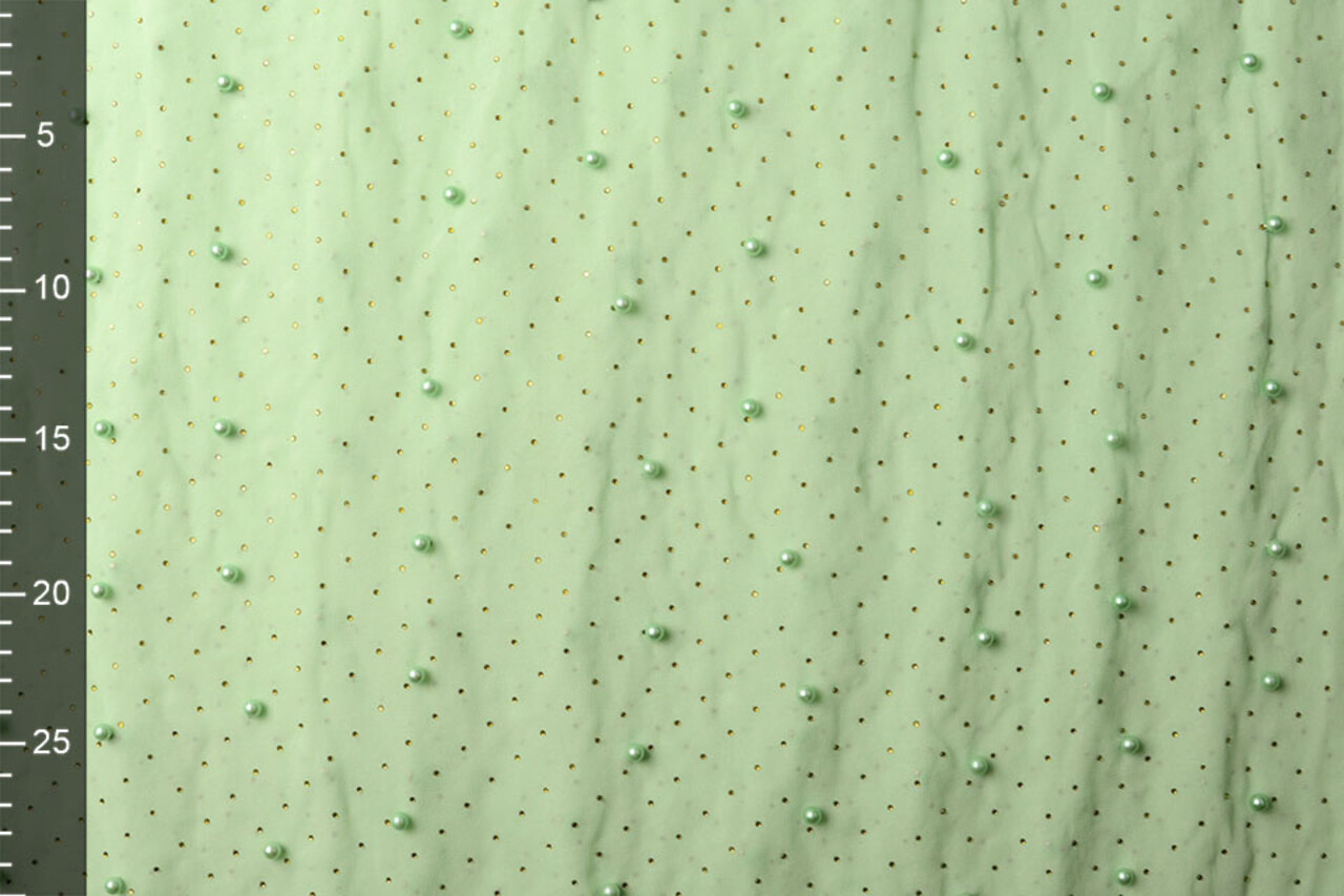 Hi Multi Chiffon Parel Pastel Groen Hi Multi Chiffon Parel Pastel Groen