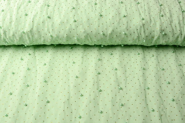 Hi Multi Chiffon Pearl Pastel Green