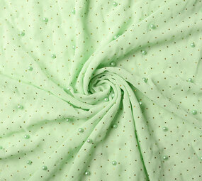Hi Multi Chiffon Parel Pastel Groen