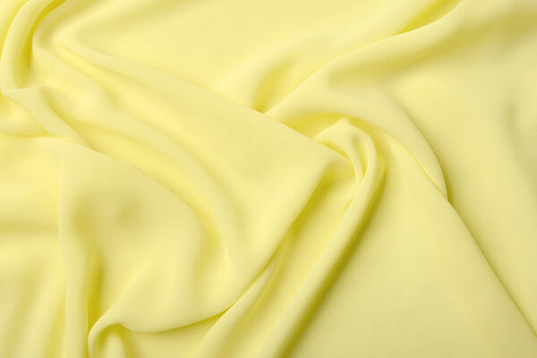 Hi Multi Chiffon Pastel Yellow