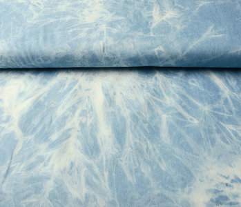 Jeans Tie Dye Hellblau