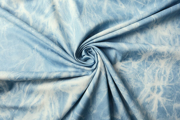 Denim Tie Dye Azul Claro Denim Tie Dye Azul Claro