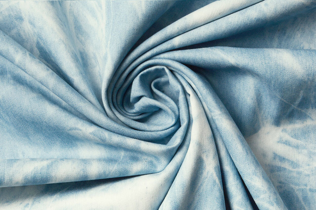 Jeans Tie Dye Light Blue