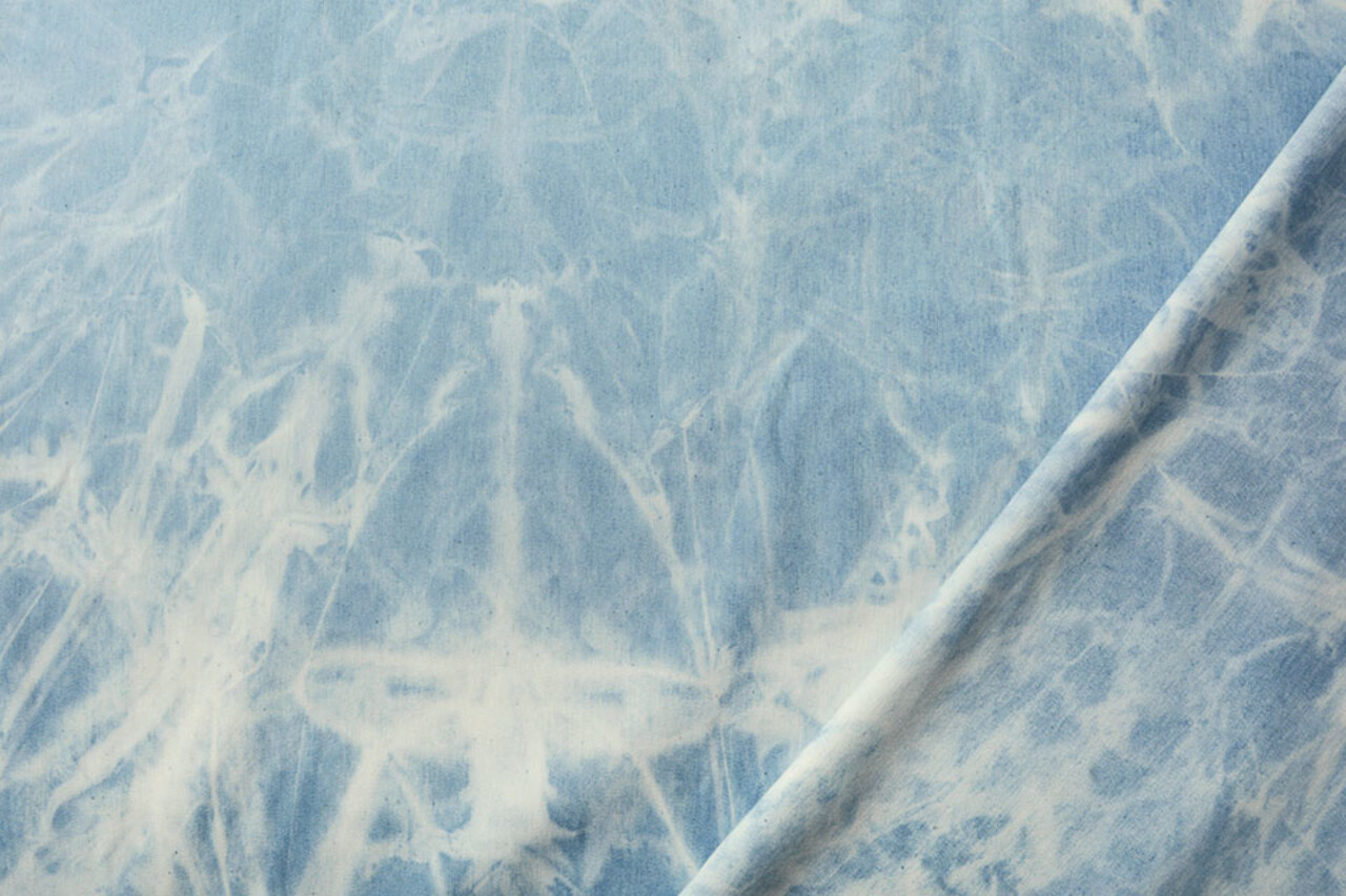 Jeans Tie Dye Bleu Clair