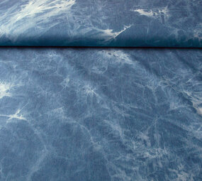 Jeans Tie Dye Medium Blue