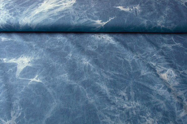 Jeans Tie Dye Mittleblau Jeans Tie Dye Mittleblau