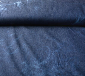 Denim Tie-Dye Scuro Blu Denim Tie-Dye Scuro Blu