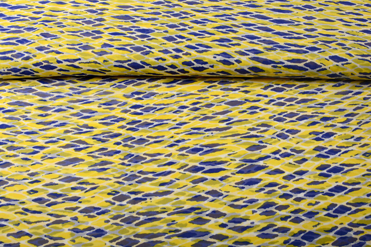Chiffon Kasa Giallo Blu Chiffon Kasa Giallo Blu
