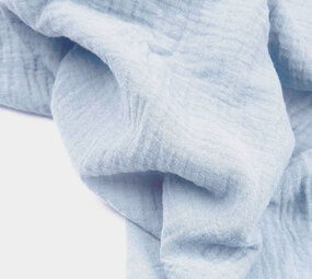 Oeko-Tex®  Hydrofiel Stof Powder Blue Oeko-Tex®  Hydrofiel Stof Powder Blue