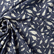 Printed Jeans Feather Dark Blue