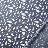 Printed Jeans Feather Dark Blue Printed Jeans Feather Dark Blue