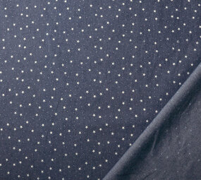 Printed Jeans Stars Dark Blue Printed Jeans Stars Dark Blue