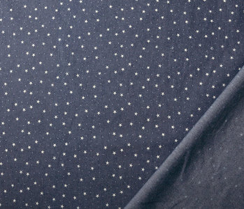 Printed Jeans Stars Dark Blue