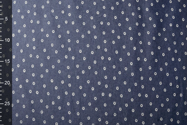 Bedrukte Jeans Margarita Donker Blauw Bedrukte Jeans Margarita Donker Blauw