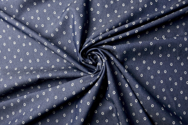 Bedruckte Jeans Margarita Dunkelblau Bedruckte Jeans Margarita Dunkelblau