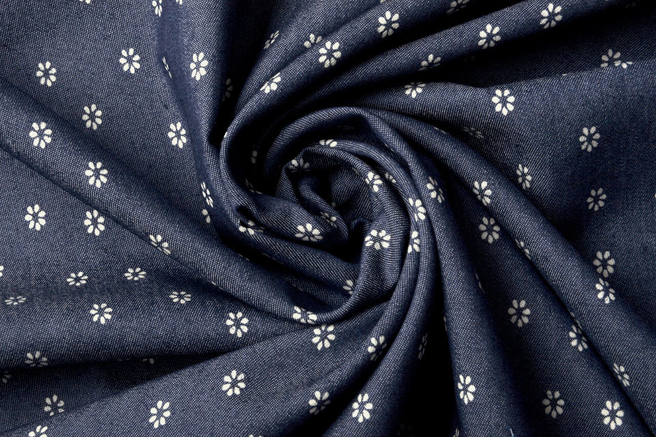 Printed Jeans Margarita Dark Blue Printed Jeans Margarita Dark Blue